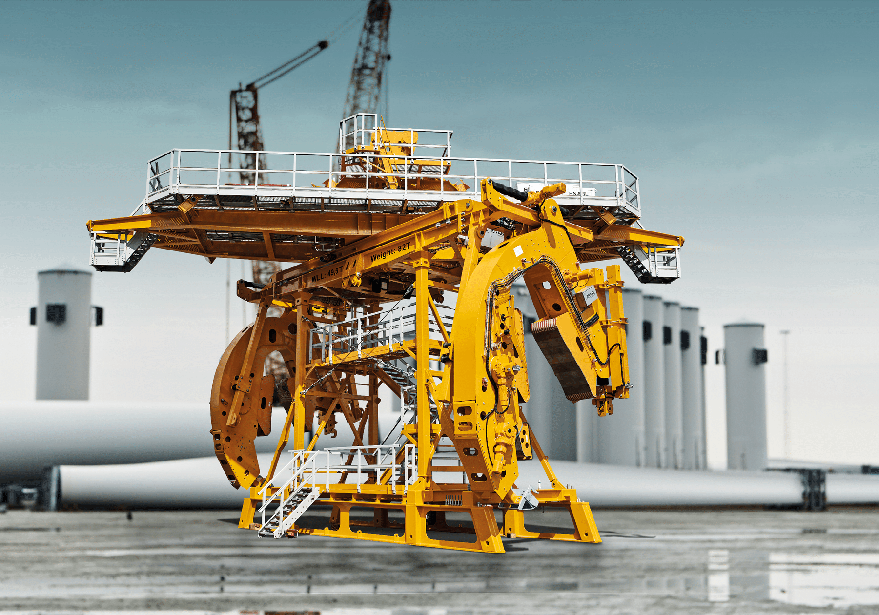 Janett 7 produceret af ENABL p havnen i Esbjerg.