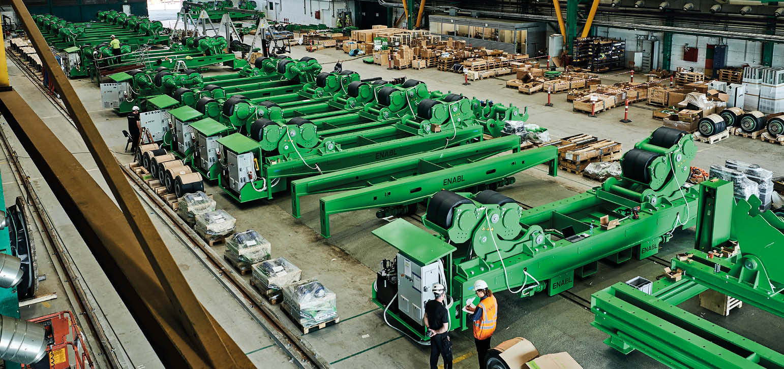 ENABL hos Bladt p Lind  i Munkebo.