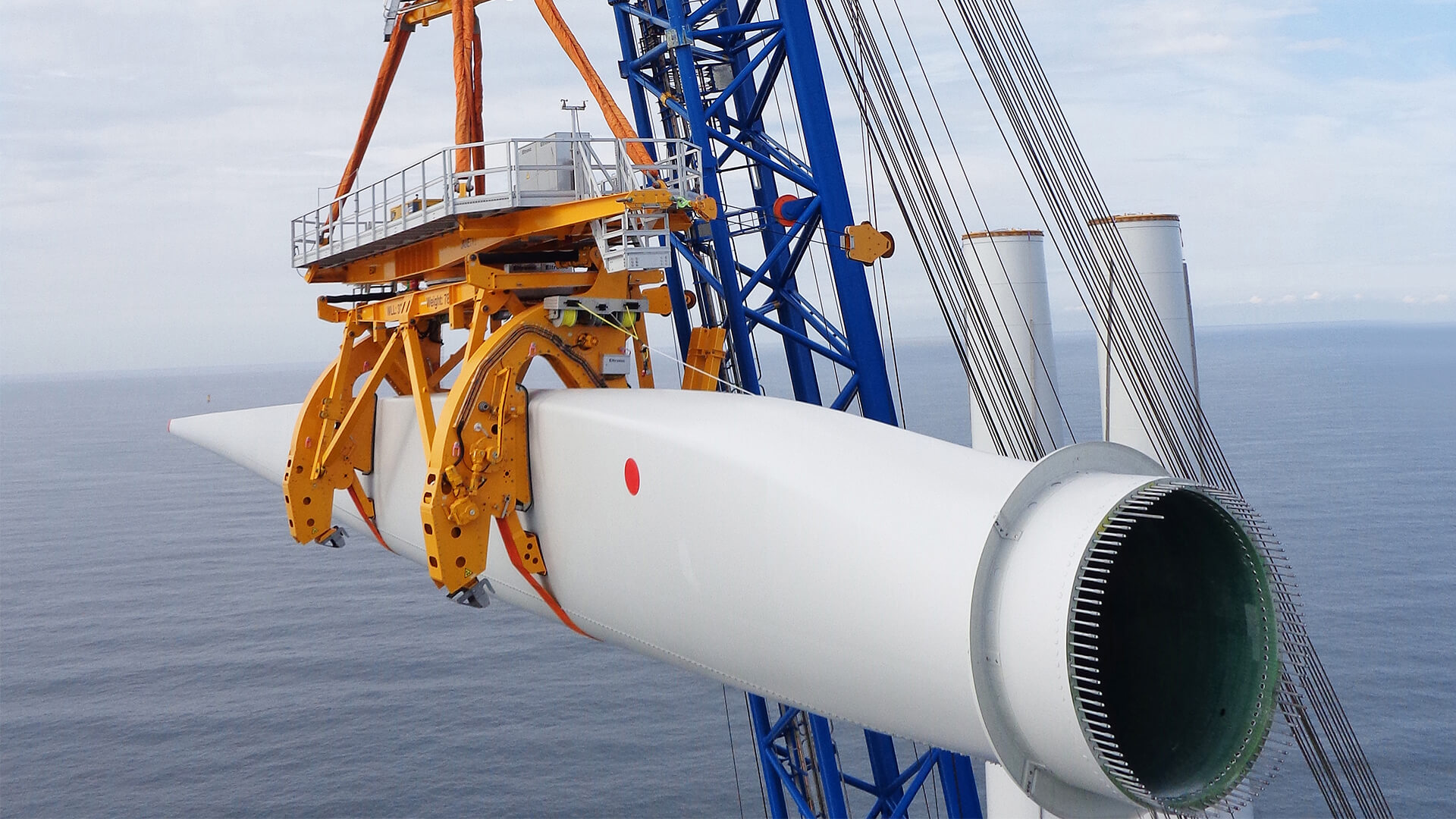 Offshore BladeLifting Yoke for B75 Blades ENABL